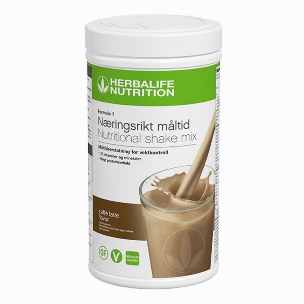 Herbalife shake med caffe latte smak