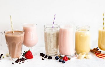 Mange herbalife shakes i glass
