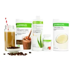 Herbalife Frokostpakke med Protein Drink Mix (PDM) Sjokolade