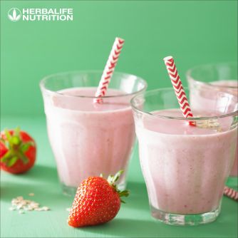 Jordbær-shake Jordbær-shake