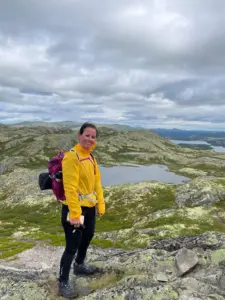 Janne på fjelltopp