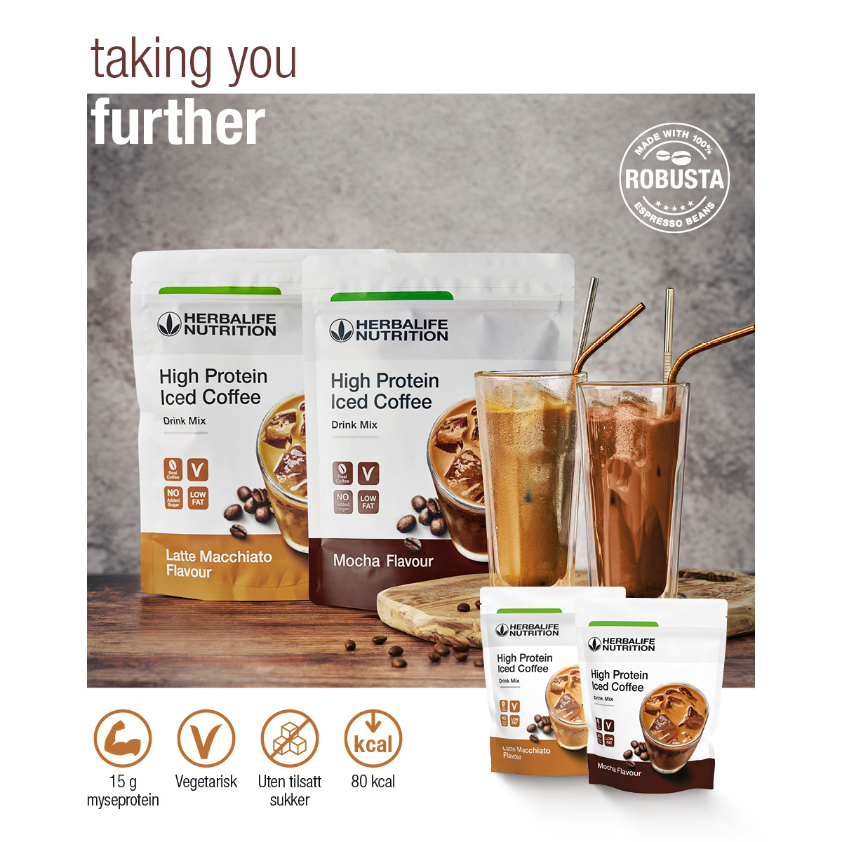 Nyhet: Protein Drink Mix Vegan Vanilje | Selvstendig Herbalife ...