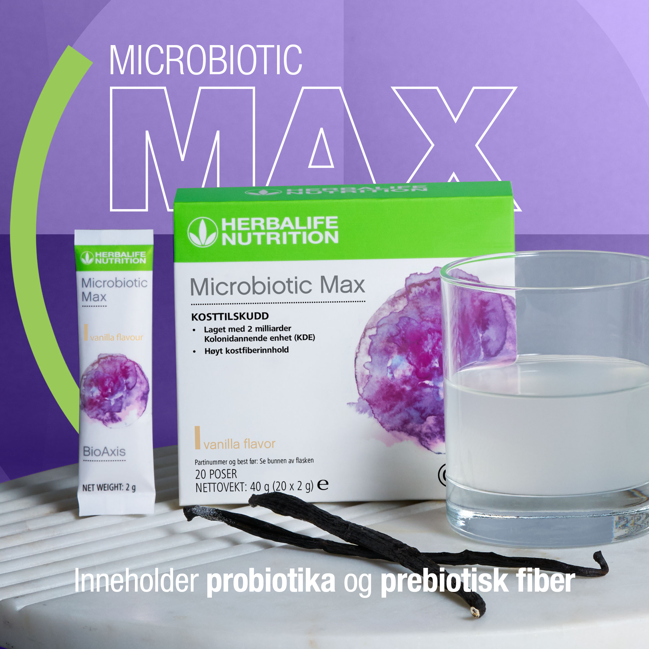 Microbiotic Max | Selvstendig Herbalife Nutrition-medlem