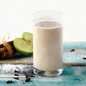 Oppskrift på eplepai-inspirert proteinshake Herbalife eplepaishake med protein