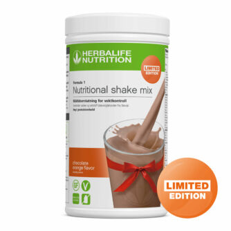 Formula 1 Limited Edition Protein Shake Sjokolade & Appelsin 550 g Formula 1 Limited Edition Protein Shake Sjokolade & Appelsin