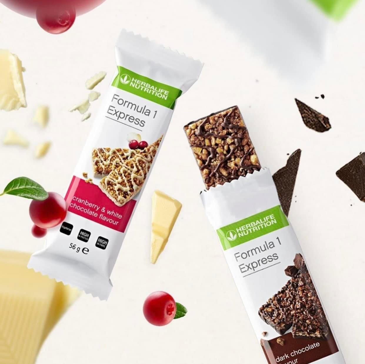 Herbalife måltidsbar med cranberry og hvit sjokolade
