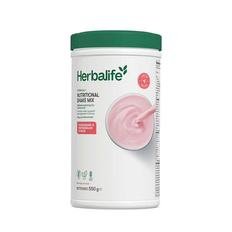 Herbalife Formula 1 Jordbær og Vannmelon Limited Edition 550g