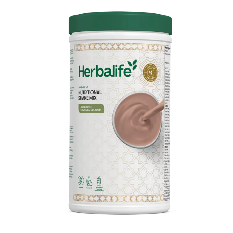 Herbalife Formula 1 Shake Dubai Sjokolade 550g